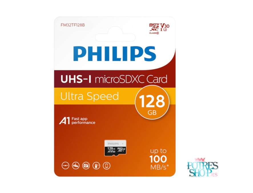 MICRO SD PHILIPS 64GB V ULTRA SPEED SD13765