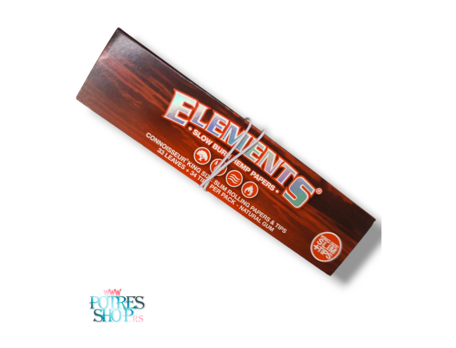 ELEMENTS RIZLA RED SA FLOPOM 100S