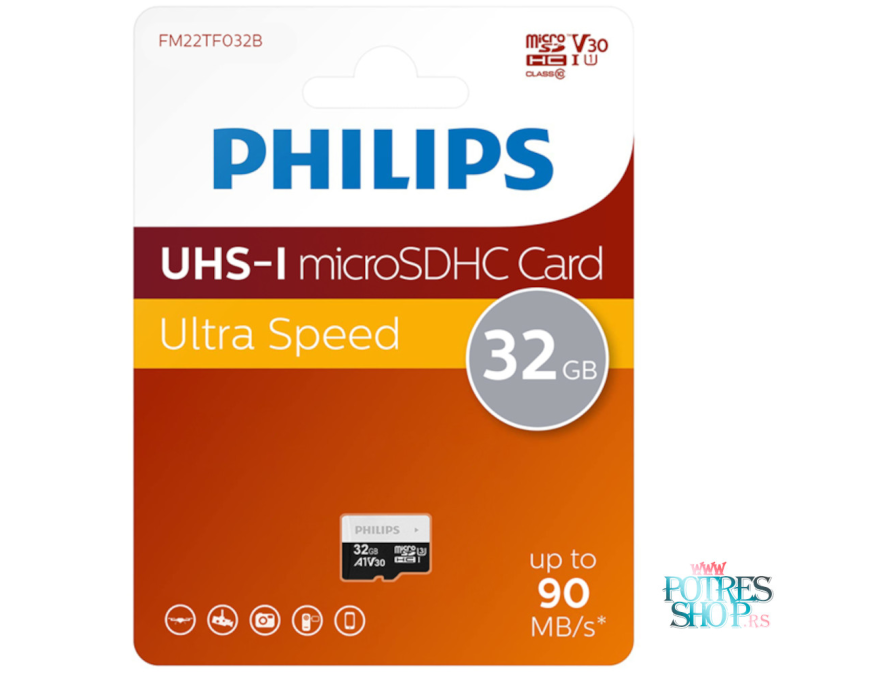 MICRO SD PHILIPS 32GB FM22TF032B SD13763
