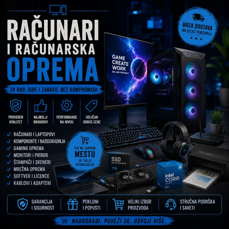 Racunarska oprema Potres Shop