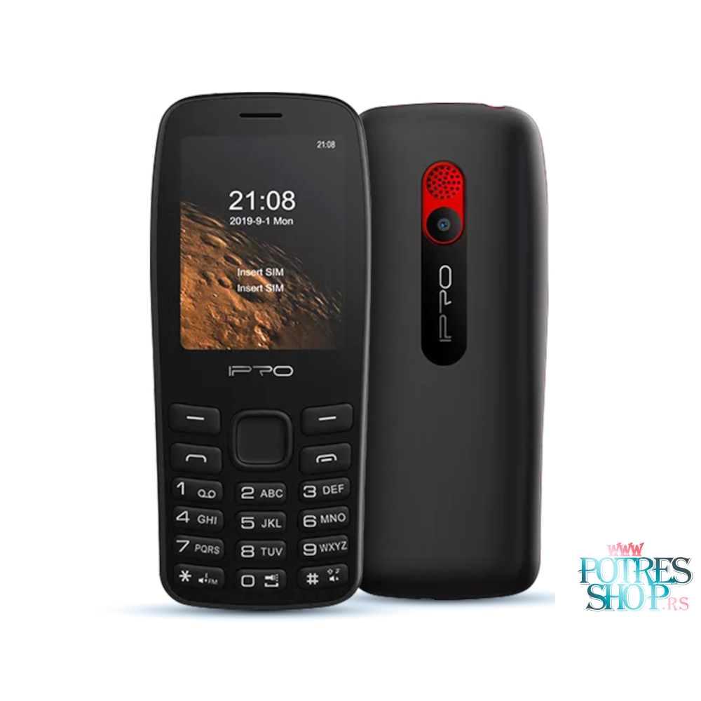 R2129-01-800.jpg MOBILNI TELEFON IPRO A25 CRNO-CRVENI - Slika 1