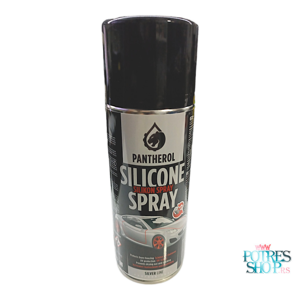 SILICONE-SPRAY-PANTHEROL.jpg SILIKON SPREJ PANTHEROL 400ML - Slika 1