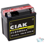 AKUMULATOR CIAK MOTO YTX5L-BS 12V-4AH D+ 260