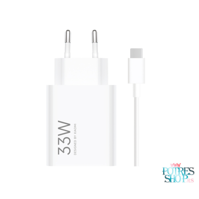 punjac-xiaomi-33w-tip-c.png PUNJAC TELEFINA XIAOMI USB A - TIP C 33W - Slika 1