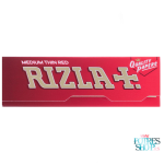 RIZLA PLUS MEDIUM THIN  RED