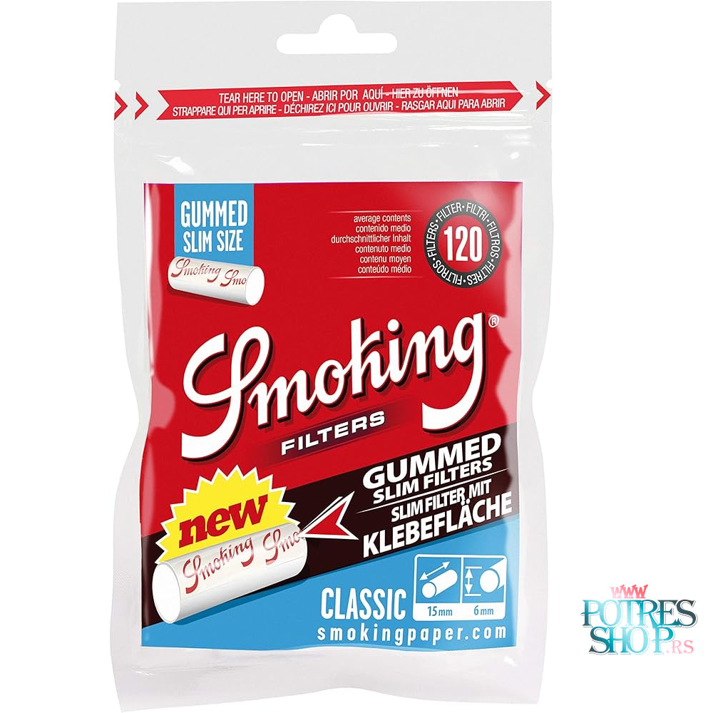 smoking-slim-gummed.png SMOKING FILTERI SLIM KLASIK GUMMED - Slika 1