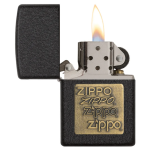 ZIPPO UPALJAC BLACK CRACK 362
