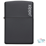 ZIPPO UPALJAC 218ZL ZIPPO LOGO BLACK  MATTE