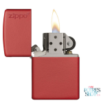 ZIPPO UPALJAC 233 RED MATTE