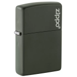 ZIPPO UPALJAC GREEN LOGO 221ZL